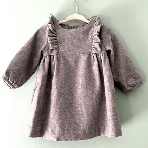 Jacadi Paris 60% wool dress size 12 months